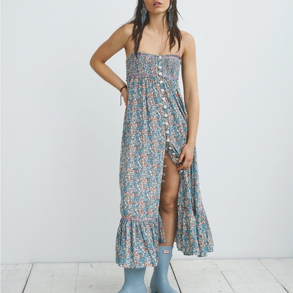 Free People Molly Jo Midi Dress XL